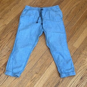 Women's Light Blue Jogger Pants